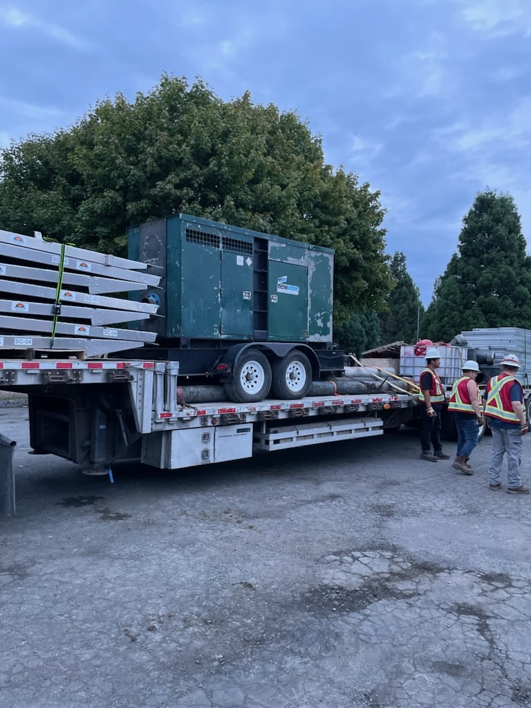 Freight and Logistics Services for Moving Construction Equipment